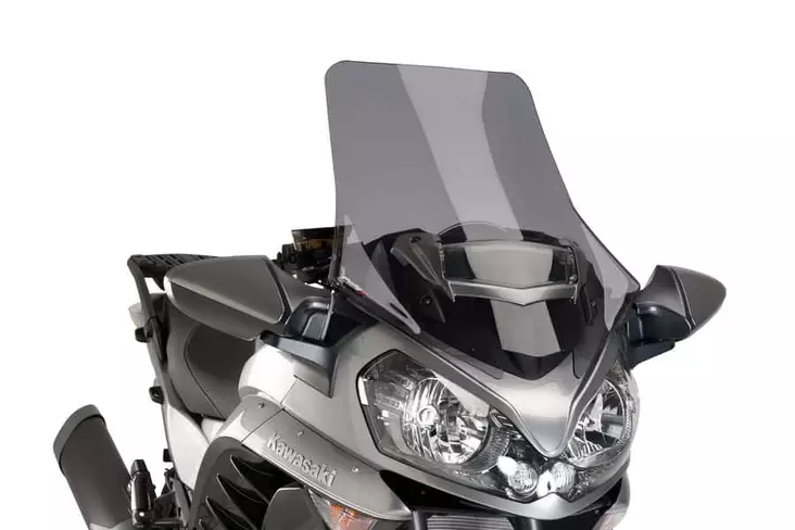Puig Touring Screen Gtr1400/Concours14 17' C/Dark Smoke - Duell MP varaosat ja tarvikkeet - 91492 - 1