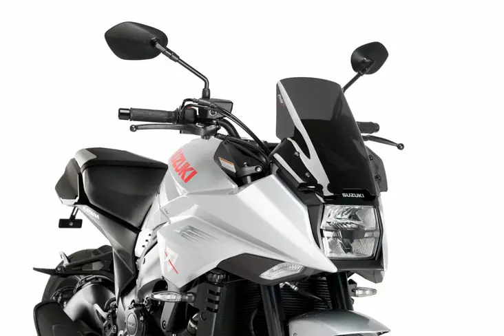 Puig Touring Screen Suzuki Katana 19' C/Dark Smoke - Duell MP varaosat ja tarvikkeet - 94312 - 1
