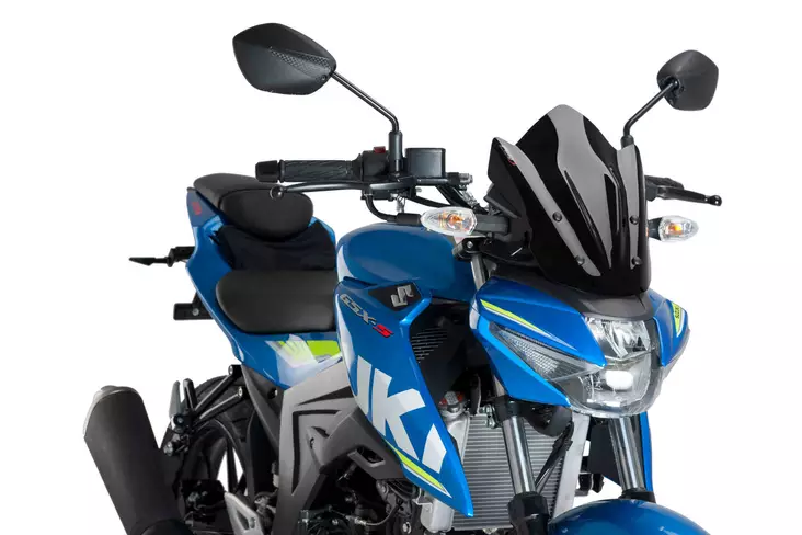 Puig Wind. N.G. Sport Suzuki Gsx-S125 17-21' C/Black - Duell MP varaosat ja tarvikkeet - 89352 - 1