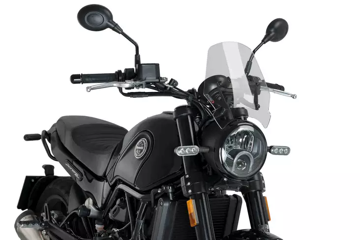Puig Winds.New Generation Benelli Leoncino 500 C/Clear - Duell MP varaosat ja tarvikkeet - 89292 - 1