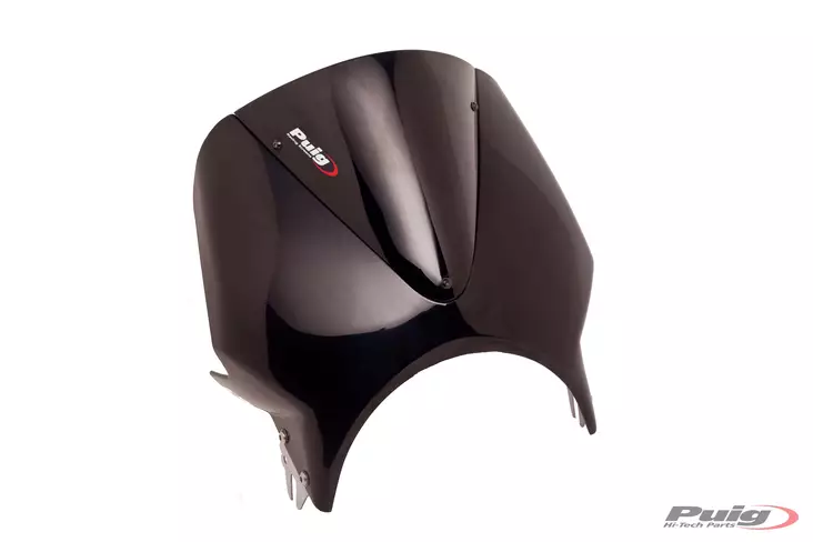 Puig Windscreen Vision Semif. C/Black Screen C/Black - Duell MP varaosat ja tarvikkeet - 99482 - 1