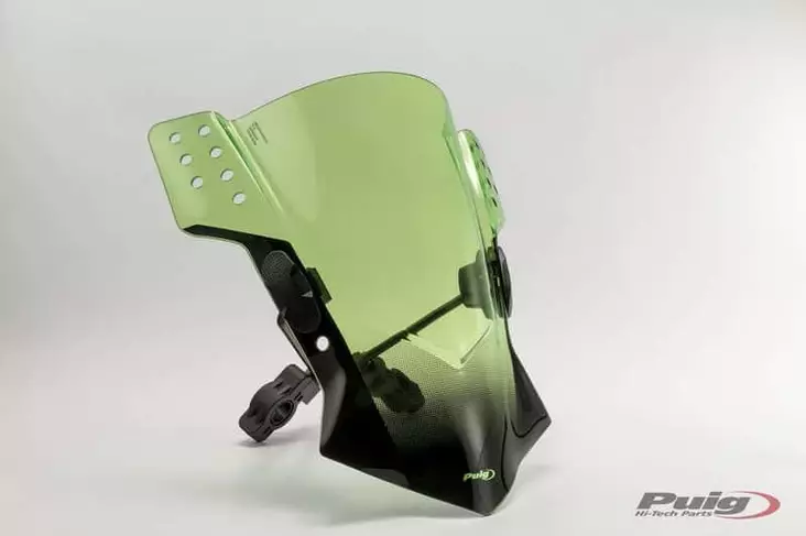 Puig Windshield Mod. Rafale Kawasaki Er6N 12' C/Green - Duell MP varaosat ja tarvikkeet - 92452 - 1