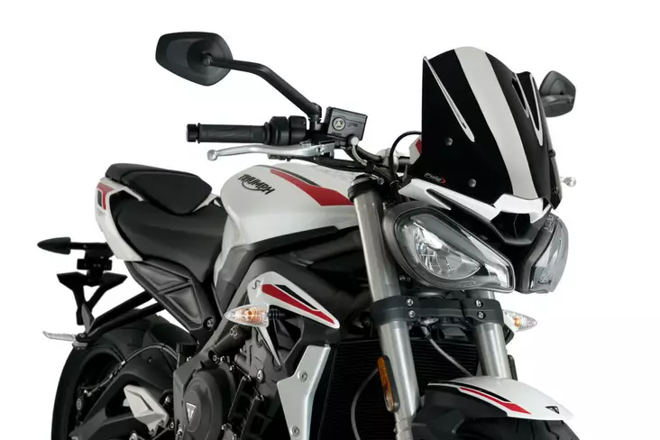 Puig Windshield New Gen. Sport Triumph Street Triple S 20' - Duell MP varaosat ja tarvikkeet - 98582 - 1