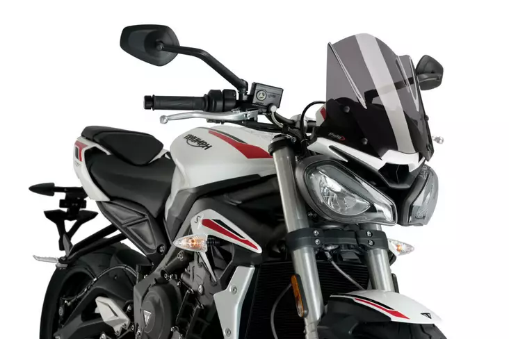 Puig Windshield New Gen. Sport Triumph Street Triple S 20' - Duell MP varaosat ja tarvikkeet - 98792 - 1