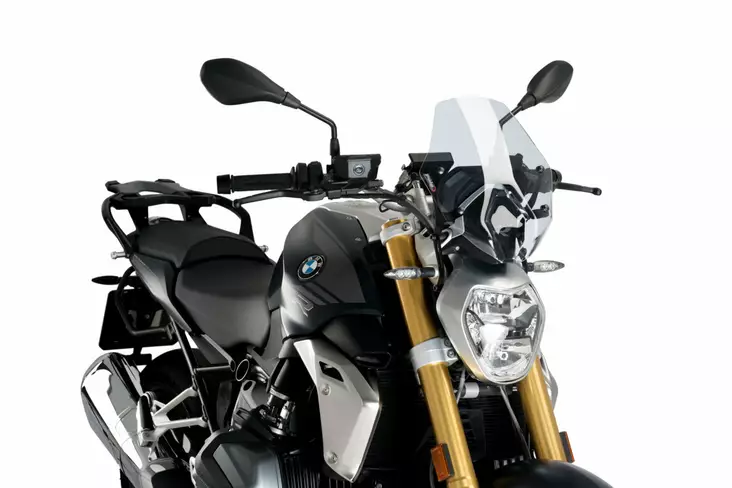 Puig Windshield Ng Sport Bmw R1250R 19'- + Supports C/C - Duell MP varaosat ja tarvikkeet - 94932 - 1