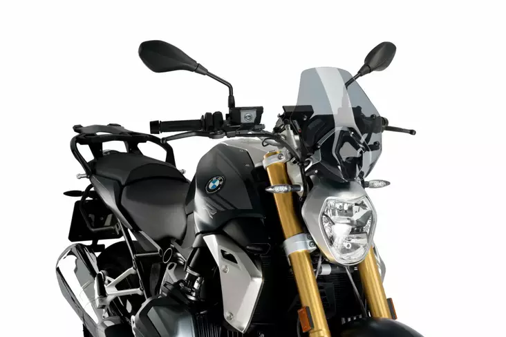 Puig Windshield Ng Sport Bmw R1250R 19'- + Supports C/S - Duell MP varaosat ja tarvikkeet - 94182 - 1