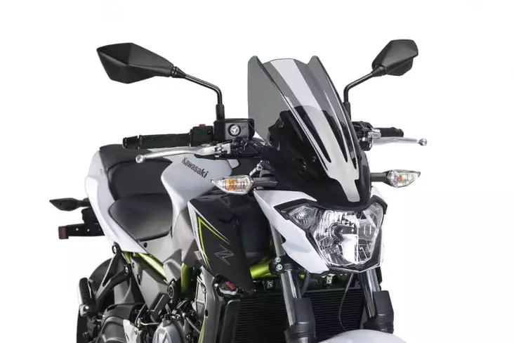 Puig Windshield Nng Touring Kawasaki Z650 17-18'C/Dark - Duell MP varaosat ja tarvikkeet - 90802 - 1