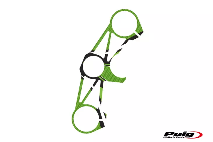 Puig Yoke Protector Kawasaki Zx-6R 636 19' C/Green - Duell MP varaosat ja tarvikkeet - 94982 - 1