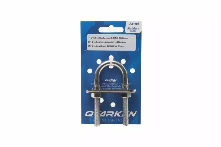 Qvarken Keulalenkki AISI316 M10 135mm - Duell venetarvikkeet - 139192 - 1