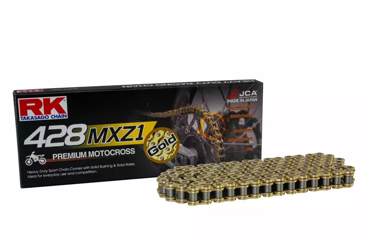 RK GB428MXZ1 Offroad/Street ketju Kulta +CL (Jousil.) - Duell MP varaosat ja tarvikkeet - 117652 - 1