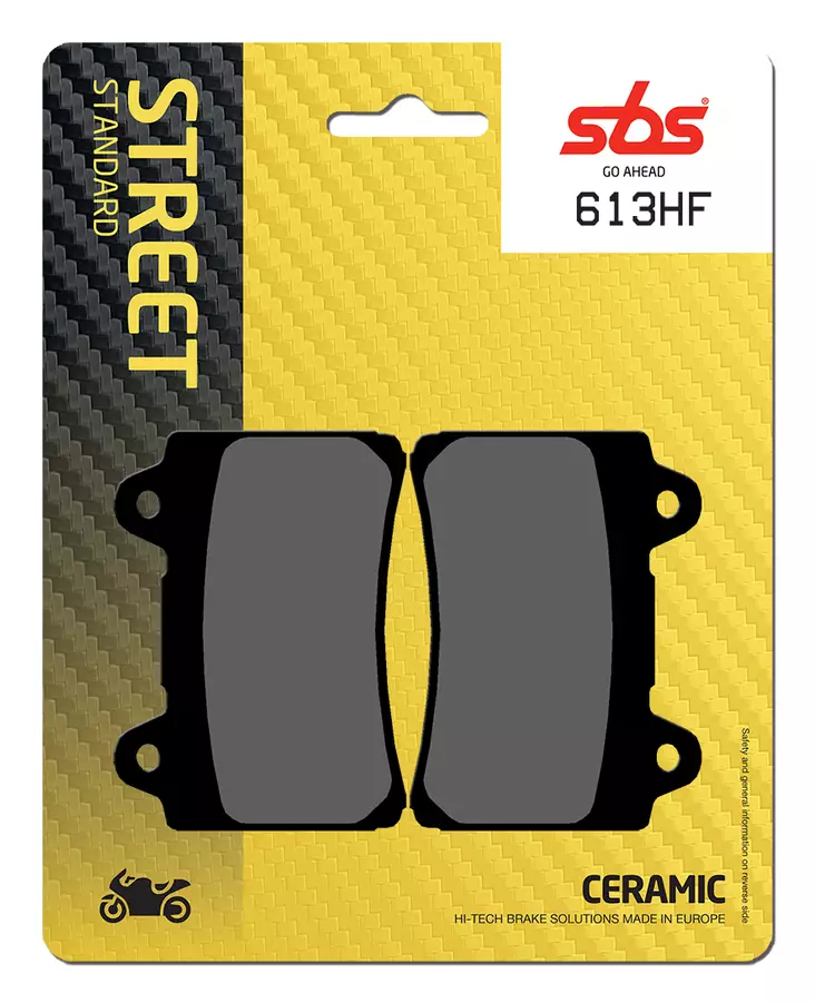 Sbs Jarrupalat Ceramic - Duell MP varaosat ja tarvikkeet - 123582 - 1