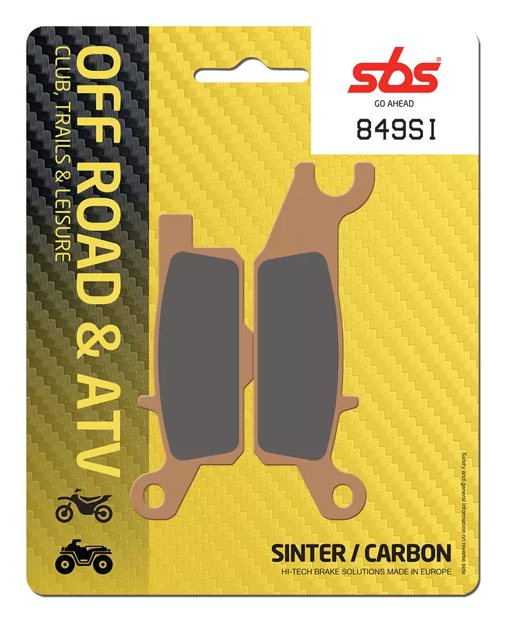Sbs Jarrupalat Sintered Offroad - Duell MP varaosat ja tarvikkeet - 123642 - 1