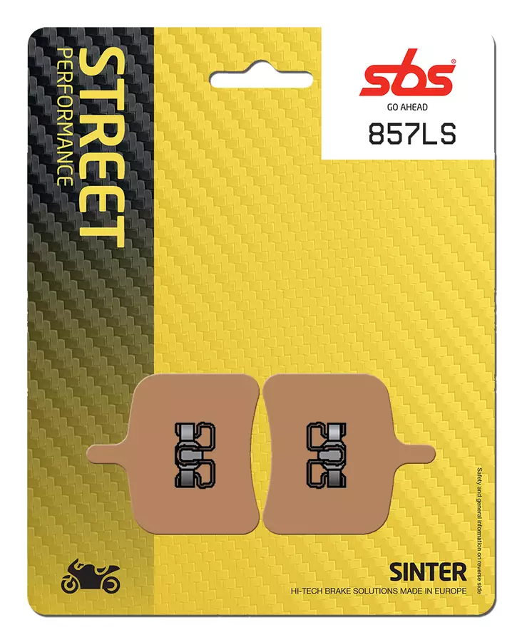 Sbs Jarrupalat Sintered Taakse - Duell MP varaosat ja tarvikkeet - 123452 - 1