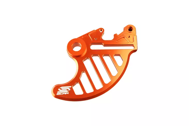 Scar Rear Disc Guard - EXC EXCF TE FE GasGas - Orange color - Duell MP varaosat ja tarvikkeet - 74742 - 1