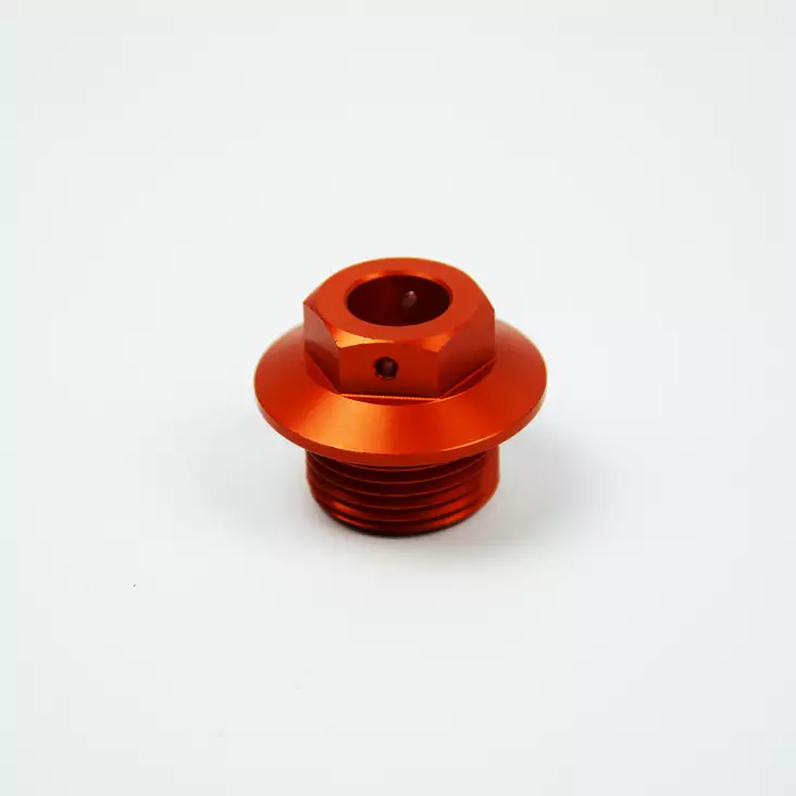 Scar Steering Stem Nut & Tool - Ktm/Husaberg All - Orange Color - Duell MP varaosat ja tarvikkeet - 75862 - 1