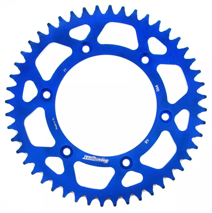 Supersprox Alu Takaratas KTM/Husqv./Husab. Sininen 49 - Duell MP varaosat ja tarvikkeet - 118572 - 1