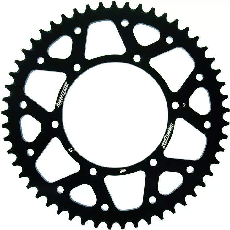Supersprox Alu Takaratas SU RM125/250/450 Musta 48 - Duell MP varaosat ja tarvikkeet - 118912 - 1