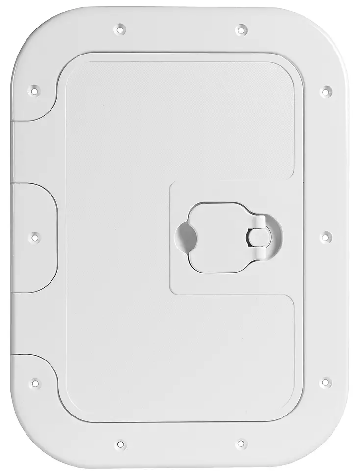 Tarkistusluukku valkoinen 280x380mm - Duell venetarvikkeet - 5122 - 1