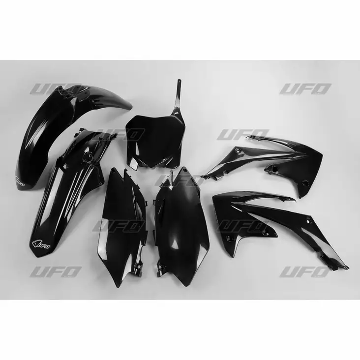 UFO Muovisarja 5-osainen Musta CRF250 10CRF450 09-10 - Duell MP varaosat ja tarvikkeet - 48042 - 1