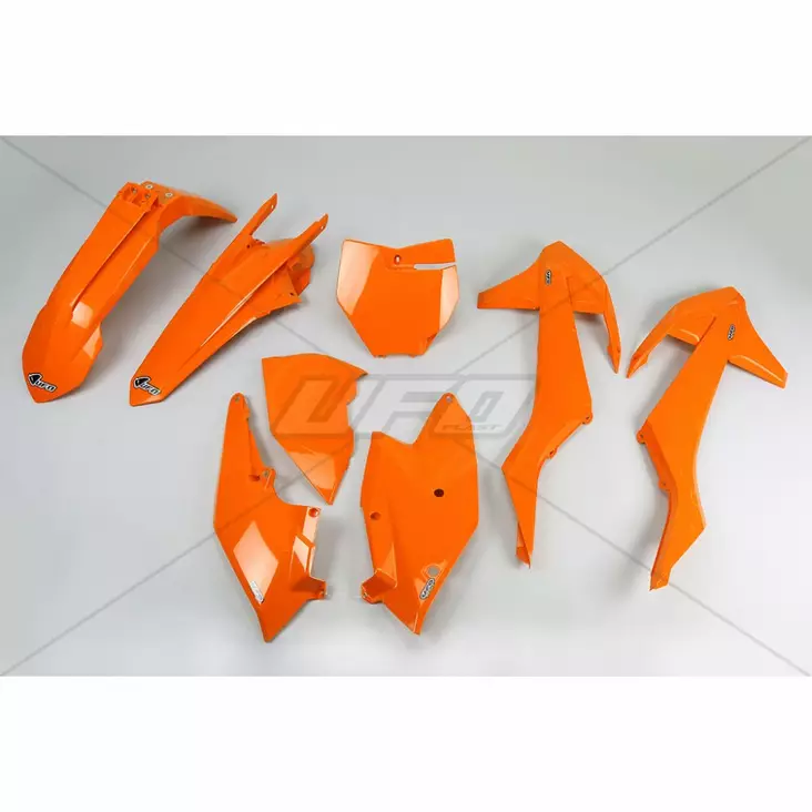 UFO Muovisarja 5-osainen Oranssi 127 KTM SX/SXF125-525 16-18 - Duell MP varaosat ja tarvikkeet - 47762 - 1