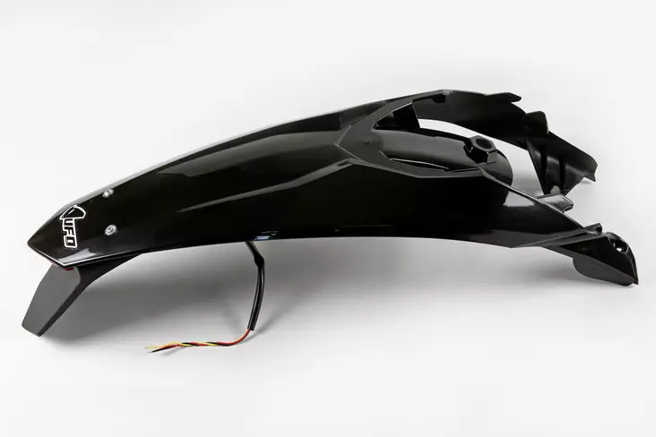 UFO Rear Fender Enduro LED EXC/EXC-F 125-500 2012-16 Musta 001 - Duell MP varaosat ja tarvikkeet - 48132 - 1