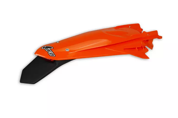 UFO Rear Fender Enduro LED EXC/EXC-F 150-500 2020- Oranssi 127 - Duell MP varaosat ja tarvikkeet - 49052 - 1