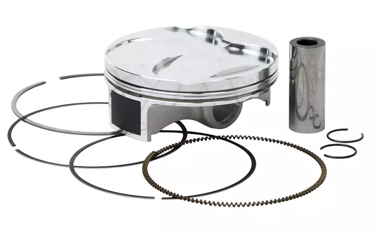 Vertex Piston kit HO CRF250R Compr 13.0:1 2008-09 77.96mm - Duell MP varaosat ja tarvikkeet - 78512 - 1