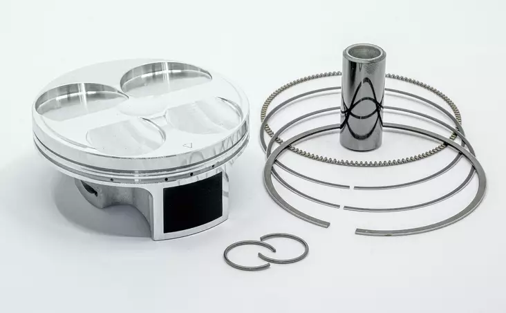 Vertex Piston kit YA Compr 13.8:1YZ250F 19-.. WR250F 20-.. XX250F 22-.. 76.96mm - Duell MP varaosat ja tarvikkeet - 78832 - 1