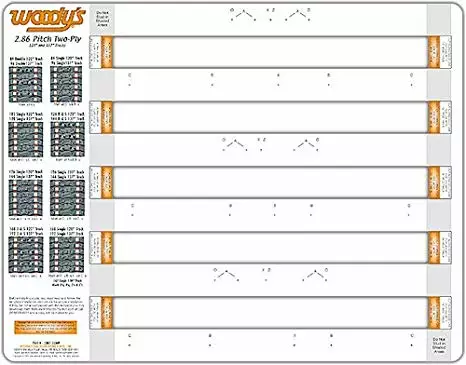 Woodys Nastoitusmalli 2.86 matoille - Duell MK varaosat ja tarvikkeet - 23432 - 1