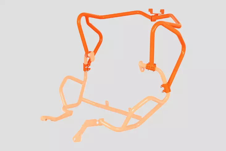 Yakk EXP Crash bar upper KTM 790/890 Adventure (19-23) orange - Duell MP varaosat ja tarvikkeet - 99852 - 1