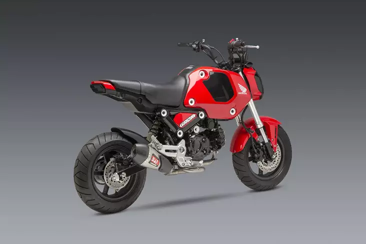 Yoshimura GROM 2022 Race RS-9T Stainless Full Exhaust, w/ Stainless Muffler - Duell MP varaosat ja tarvikkeet - 113322 - 1