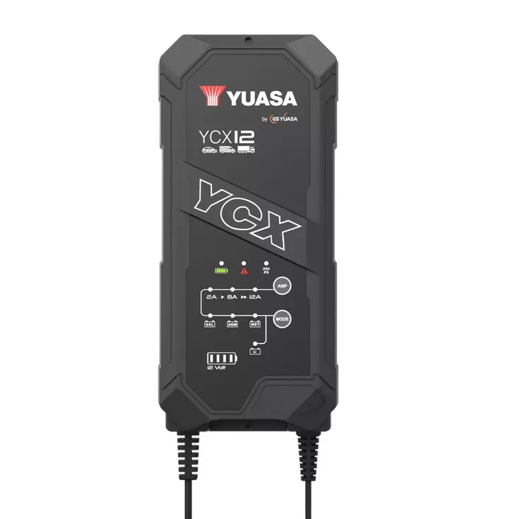 Yuasa Akkulaturi YCX12 12V 12A - Duell muut varaosat ja tarvikkeet - 131342 - 1