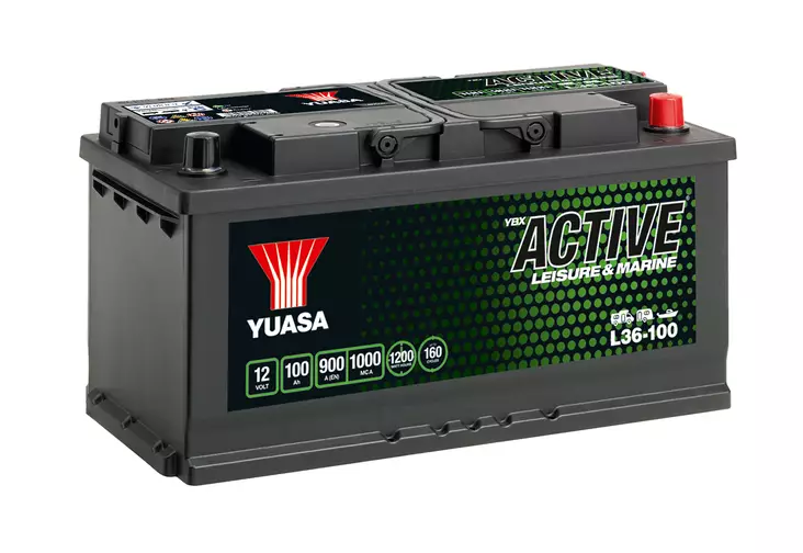 Yuasa L36-100 Active Leisure Battery 12V 100Ah 900A (12) - Duell muut varaosat ja tarvikkeet - 131662 - 1