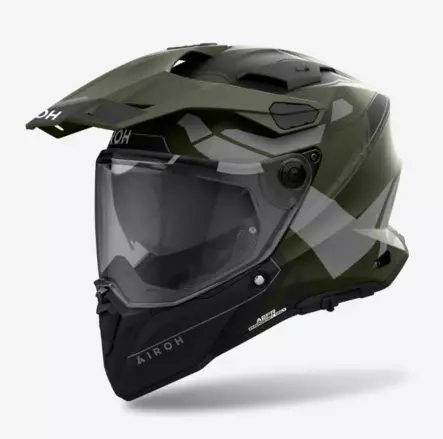 Airoh Kypärä Commander 2 Reveal Vihreä, S - Duell ajovarusteet - 60112 - 1