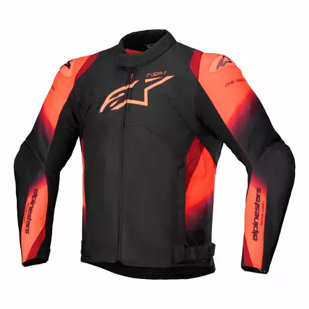 Alpinestars Ajotakki T-SP 1 v2 Vedenpitävä Musta/Punainen Fluo, M - Duell ajovarusteet - 42672 - 1