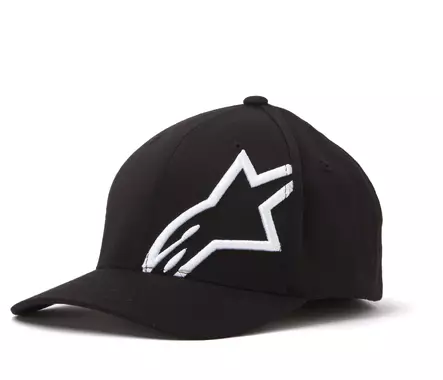 Alpinestars Corp Shift 2 Flexfit lippis musta/valko, l/xl - Duell ajovarusteet - 35892 - 1