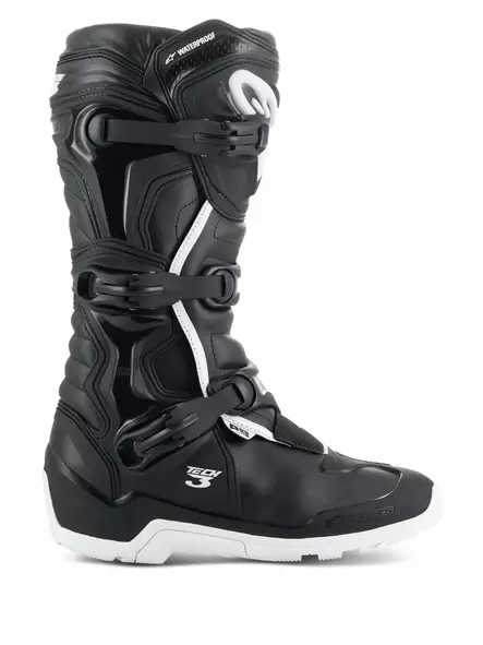 Alpinestars Saapas Tech 3 Enduro Vattentät Musta/Valkoinen, 44.5 - Duell ajovarusteet - 38202 - 1