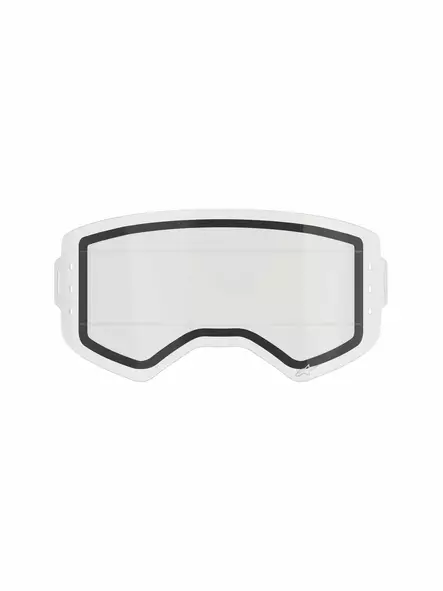 Alpinestars Supertech DOUBLE PANE ROLL OFF Kirkas - Duell ajovarusteet - 36032 - 1