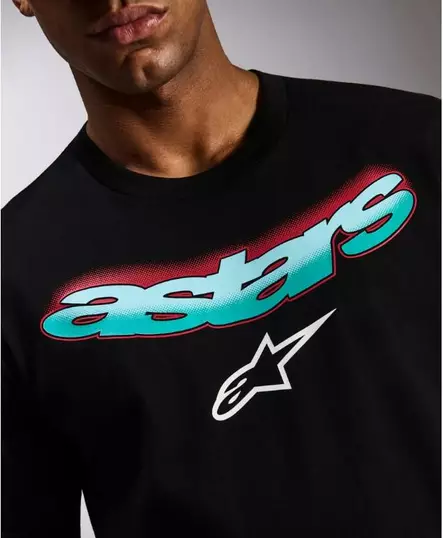 Alpinestars T-Paita Ellipsoid SS CSF Musta, XL - Duell ajovarusteet - 35112 - 1