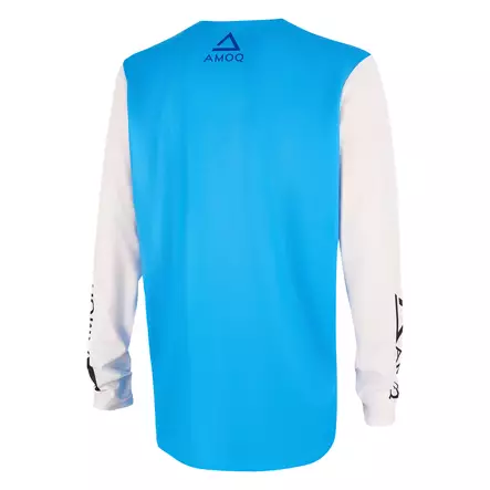 AMOQ Ascent Comp Ajopaita Vaaleansininen-Valkoinen, 3XL - Duell ajovarusteet - 52812 - 1