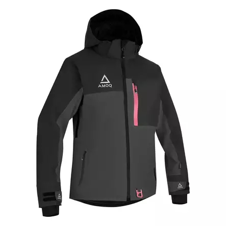 AMOQ Dynamic W's Takki Vuorellinen Musta/Harmaa/Pinkki, XS - Duell ajovarusteet - 51802 - 1