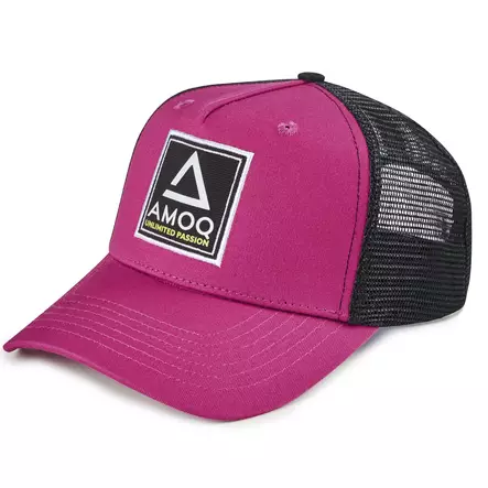 AMOQ Trucker Lippis Viininpunainen One Size - Duell ajovarusteet - 51372 - 1