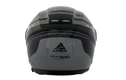APEX Kypärä MT300 Sydney musta/hopea M - Duell ajovarusteet - 32612 - 1