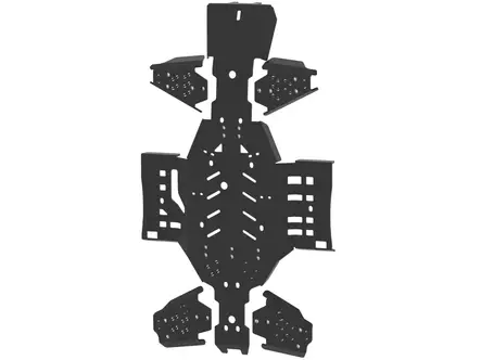 Arctic Cat 500/700 -Limited Muovinen pohjapanssarisarja - Arctic Cat Pohjapanssarit - 162 - 1