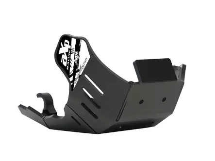 AXP Xtrem HDPE Skid Plate Black KTM 250EXCF/350EXCF/350XWF 24- - Duell MP varaosat ja tarvikkeet - 86942 - 1