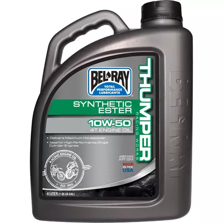 Bel-Ray Thumper® Racing Works Synthetic Ester 4T 10W-50 4L - Duell öljyt ja muut nesteet - 62692 - 1