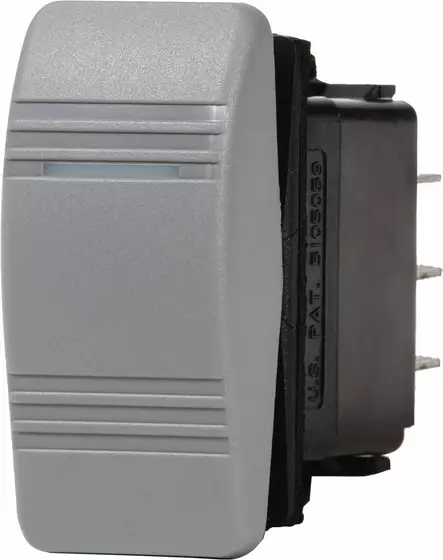 Blue Sea Water resistant Contura III Switches Grey - Duell venetarvikkeet - 132402 - 1