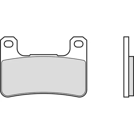 Brembo Jarrupalat Eteen Sintered Road - Duell MP varaosat ja tarvikkeet - 121642 - 1