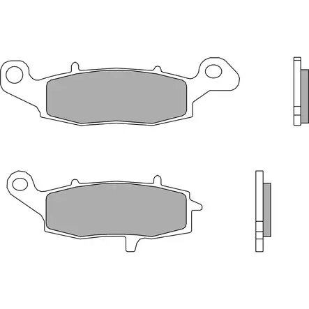 Brembo Jarrupalat Eteen Sintered Road - Duell MP varaosat ja tarvikkeet - 121862 - 1