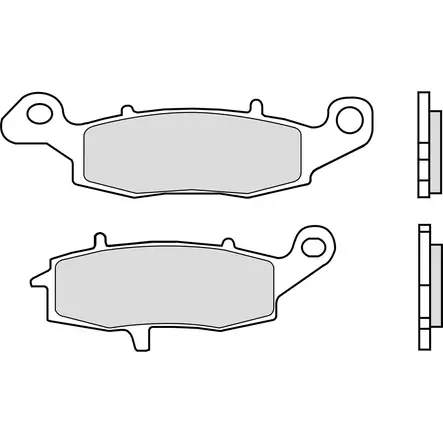 Brembo Jarrupalat Eteen Sintered Road - Duell MP varaosat ja tarvikkeet - 121922 - 1